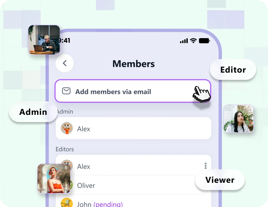 Step 03: Invite your team