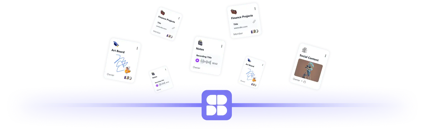 Board mockup interface