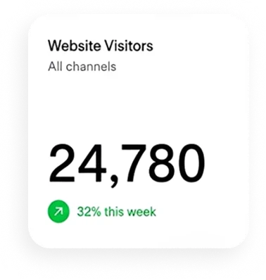 Website visitors 24,780