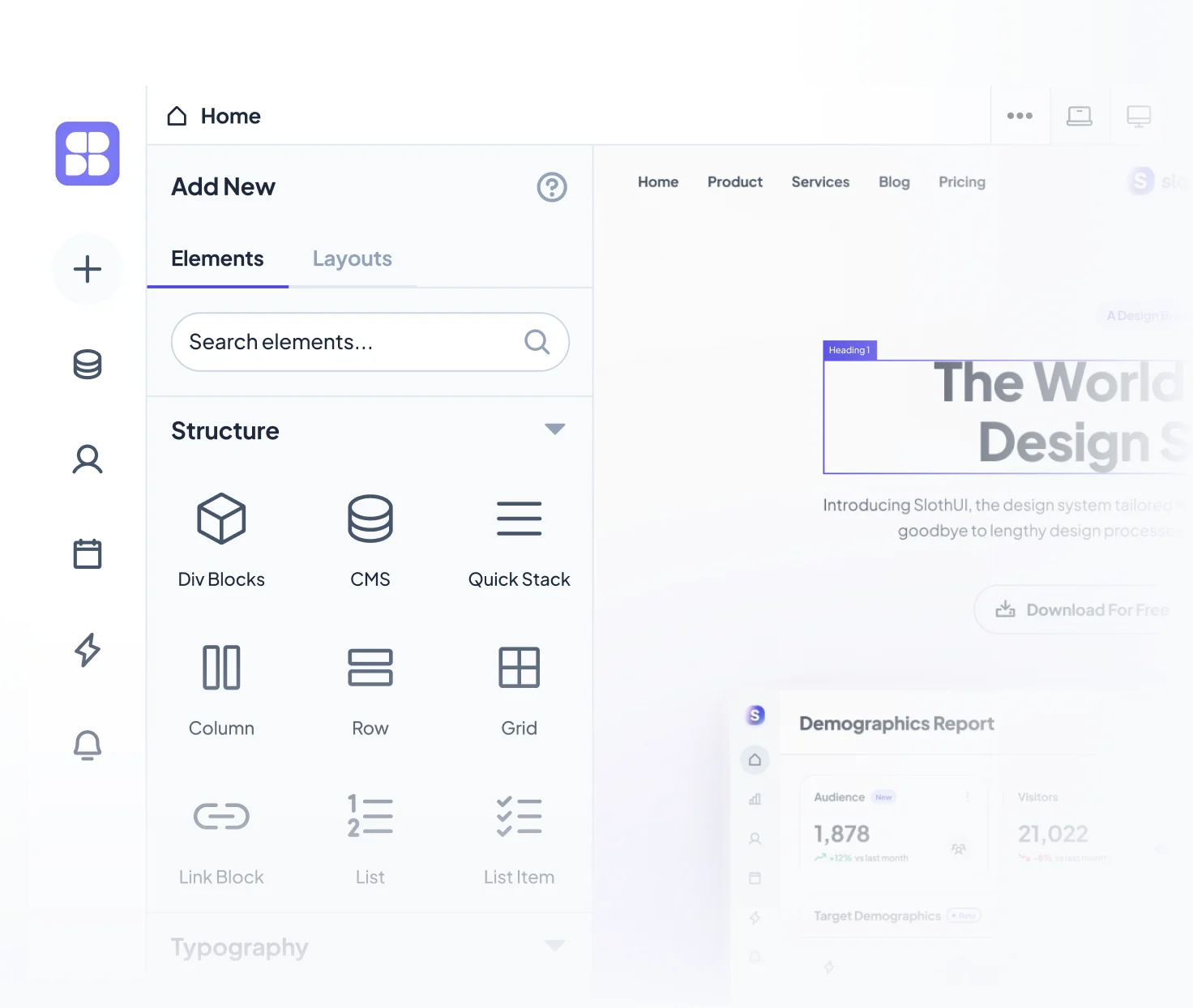 Link page builder